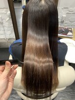 アルコイリスバイドールヘアー(ARCOIRIS by Dollhair)&nbsp;ショートマッシュ暖色系カラーぱっつんボブミニボブ髪質改善大阪