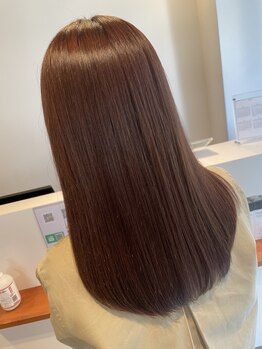 ニト(nito)の写真/髪に優しいピュアオイル＆話題の『OLAPLEX』配合♪ダメージを抑え、美しいシルエットの艶髪に☆