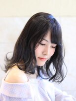 ヘアリゾート粋 ティガ 池袋店(tiga)&nbsp;【池袋店：金城真実】グレージュゆるウェーブ【池袋/池袋東口】