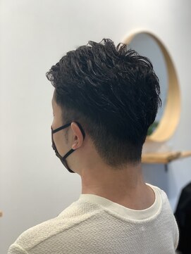 ヘアーサロン 銀 メンズナチュラルパーマ☆