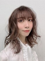 ドライブアンドビジョン 池袋(Drive&Vision)&nbsp;イメチェンカット×フルバングくびれカール［池袋パーマ］