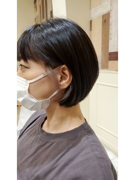 クレア 新板橋店(CREA) [CREA板橋]ショートボブ インナーカラー イヤリングカラー