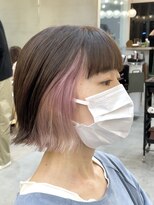 ロンドアジュール 横浜(Lond azur)&nbsp;大人インナーカラー/ホワイトピンク