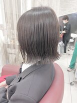 10代20代30代大人可愛いクビレ外ハネ切りっぱなしツヤ髪ボブ