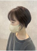【中西里美】ショート×インナーカラー