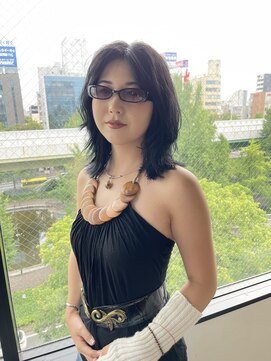 ザ オーダー(THE ORDER) ウルフカットブルーブラックダブルカラーケアブリーチ