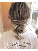 お呼ばれヘアアレンジ☆