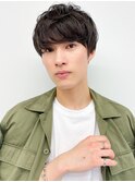 ★メンズ小顔マッシュ/サイドグラデーション/韓国ウルフショート