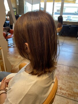 クレップスヘアーヒマワリ(CRE'PS HAIR HIMAWARI) くびれミディアム