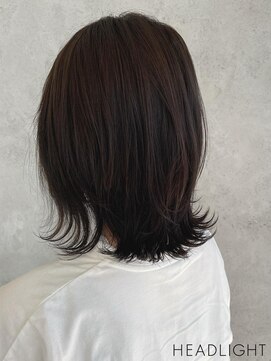 アーサス ヘアー デザイン 川崎店(Ursus hair Design by HEADLIGHT) アッシュブラウン×レイヤーミディアム_807M15197