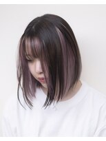 ルプラ ガーデン(le-pla garden) インナーカラー#切りっぱなしボブ#ブリーチ#ダブルカラー#豊橋