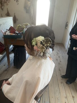 カラーサロン ウィング(Wing) 振袖の着付とヘア