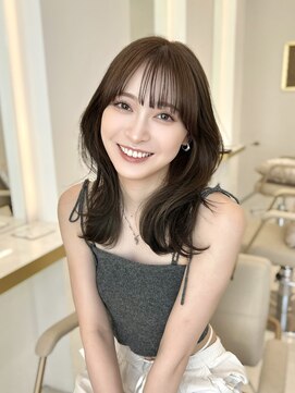 マウル 栄(MAEUL) レイヤーカット韓国ヘア