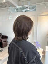 ロカ 表参道(loka)&nbsp;ボブウルフ/アッシュベージュ[表参道/ハイライト]Mai