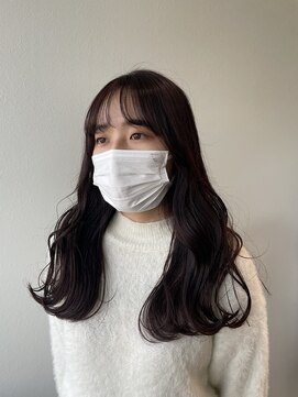 サラ ビューティー サイト 古賀店(SARA Beauty Sight) 韓国風コテ巻き/ゆるふわ/ダークカラー/トレンド