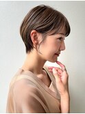 小顔ヘア/マッシュショート/簡単スタイリング[池袋駅]