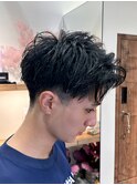 アップバングショート
