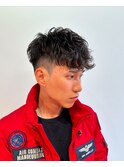 横浜メンズパーマスペインカールマッシュパーマ刈り上げパーマ