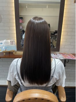 シャンプーキング(Shampoo king)の写真/脱・ダメージ毛！サロンこだわりのトリートメントケアで、憧れの美髪styleが叶う◇