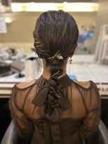 セットサロンフレア&nbsp;ヘアセット/ボブルフ/ショコラベージュ/カール/ベビーバング