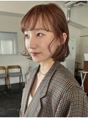 レイヤーボブ　あごラインボブ