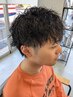 【永山限定】メンズツイストパーマ　￥14000