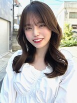 ミラリー トウキョウ(Mirareee Tokyo) 20代30代40代◎前髪パーマ韓国風巻きくすみベージュお団子ヘア