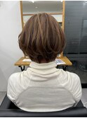 くせ毛風ショートボブ浦和美容院アルトス荒巻充埼玉カットうまい