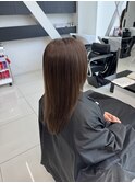 派手にならない白髪ぼかしシークレットハイライト