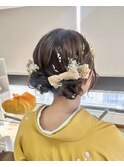卒業式ヘアセット