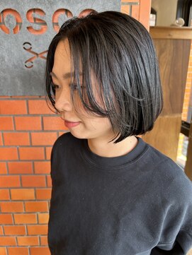 ボスコ 下北沢店(bosco) ナチュラルボブ　≪saya≫