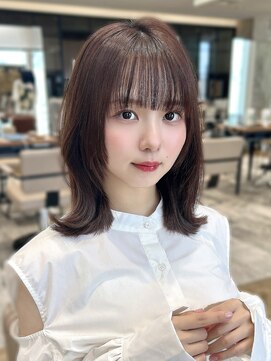 アフロート ルヴア(AFLOAT RUVUA) 【坂本スタイル】レイヤーカット/髪質改善/縮毛矯正/20代/30代