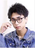 スパイキーアップバング