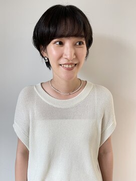 ソーソー(SoSo) ショートハイライトレイヤーカットヘアセット髪質改善天文館
