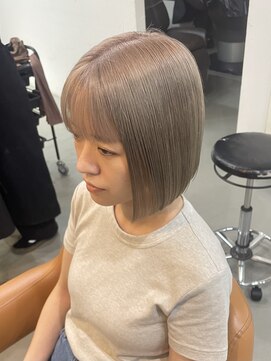 レックス 中野(rex) ミニボブ ミルクティーベージュ