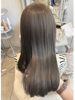 ザックラフィネ(ZACC raffine) くすみベージュ/ブリーチなし/ミルクティーベージュ