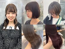 【スタイリスト/Mine/上品な暖色カラー/カシス/ブラウン/ベージュ】丁寧な接客高評価◎