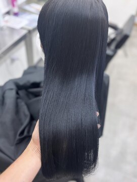 アオ(ao.) ブルーブラック/暗髪/髪質改善