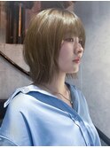 表参道/表参道駅/レイヤーカット/顔周り/ボブ/縮毛矯正/ブリーチ
