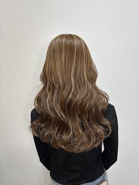 ブレンド 渋谷(BLend) ホワイトグレージュハイライトミディアム