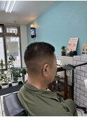 メンズカットベリーショートカラー