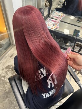 ゲーム 原宿店(GAME) 暖色カラー/艶カラー/ケアカラー/ワインレッド