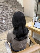 ヘア カンパニー トワ 千葉店(TOWA)&nbsp;千葉/千葉駅/ダブルカラー/ダークアッシュ/黒髪/ヘッドスパ