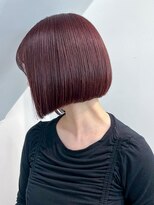 アイティーバイアルバム 藤沢店(IT by ALBUM)&nbsp;ボブミディアム前髪カット小顔おくれ毛_ba573611