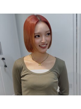 ザシェノンウメダ(THA CHAINON UMEDA) 心斎橋/着物ヘア/大人ガーリー/ダークアッシュ/似合わせカット