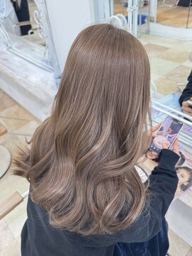 ルフェリ(Lufeli) 【Lufeli】内海ひなのミルクティーカラー／ブリーチなし