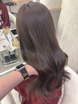ロンドリゼル 札幌(Lond RiseL) *大人ガーリー アッシュグレーくびれレイヤー