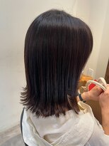 ヘアリゾート粋 トゥジュ 池袋東口店(tujuh) 透明感ナチュラルブラウン/ミディアム/レイヤーカット