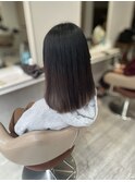 インナーカラー　グレージュ