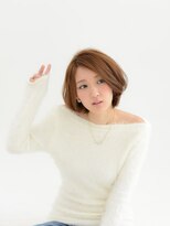 パティオンツー(PATIONN2)&nbsp;イメチェングレージュカラーのふんわりボブ【表参道青山美容室】